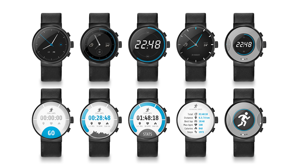 TouchGFX Embedded GUI Wearable Framework